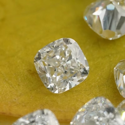 DEF VS Color Blanco Diamante cultivado en laboratorio Moissanite Marqués suelto Moissanite Cushion Cut 3*3-5*5m