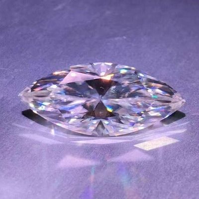 Anillo de moissanita en forma de pera Custom GRA VVS Mossanita Claridad suelta Moissanita Diamantes Moissanita piedras preciosas