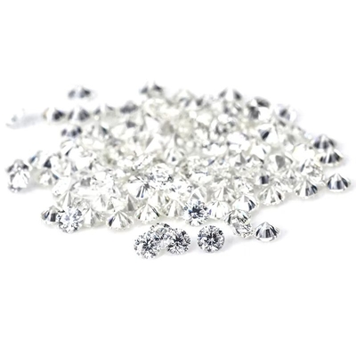 Melee Moissanite Diamante por quilate Cortado redondo DEF Tamaño pequeño Moissanite VVS1 Diamante cultivado en laboratorio Piedra preciosa Forma cuadrada