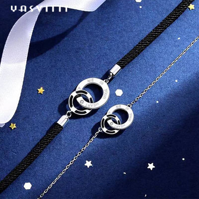 cadena de los 0.22m 0.1oz Sterling Silver Jewelry Sets Silver y ODM del sistema de la pulsera