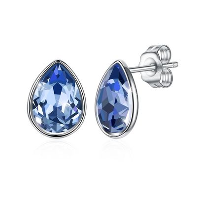Rosa Sterling Silver Jewelry Earrings de las mujeres