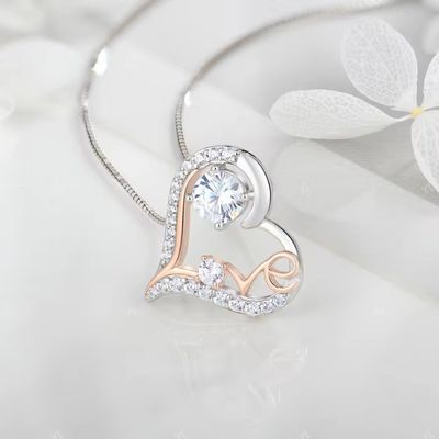 YASVITTI Te quiero colgante de corazón collares cumpleaños día de San Valentín día de la madre Navidad mamá regalos joyas