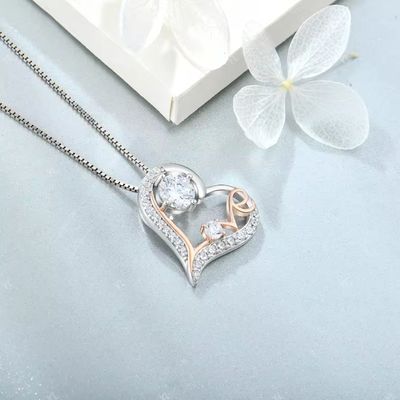 YASVITTI Te quiero colgante de corazón collares cumpleaños día de San Valentín día de la madre Navidad mamá regalos joyas