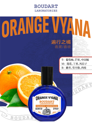 Aceite esencial de clavo de olor a la naranja VYANA Niebla corporal OEM Concentración de fragancia