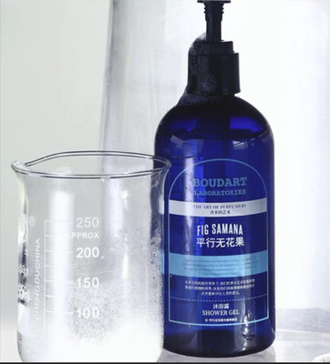 Gel de ducha de aceite esencial de clavo concentrado con estilo de diseño azul internacional Klein