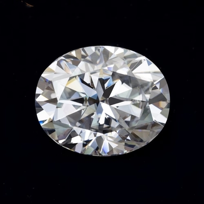 DEF Color de Moissanita VVS Pasador de Diamante Piedra de Moissanita Oval suelta