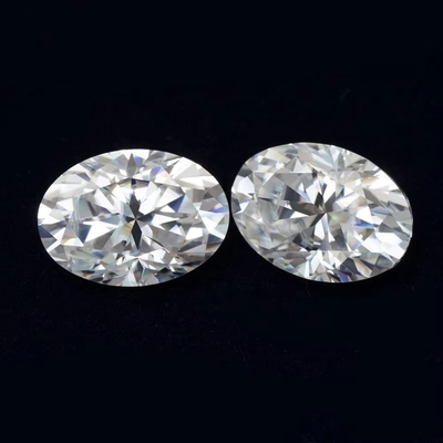 DEF Color de Moissanita VVS Pasador de Diamante Piedra de Moissanita Oval suelta