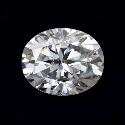 DEF Color de Moissanita VVS Pasador de Diamante Piedra de Moissanita Oval suelta