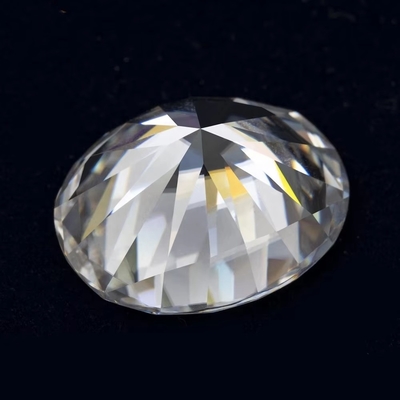 DEF Color de Moissanita VVS Pasador de Diamante Piedra de Moissanita Oval suelta