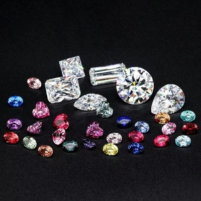 Las gemas sintéticas personalizadas brillantes de 7 quilates