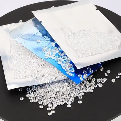 AAAAA 5A Calidad de corte de estrella blanca clara Resistente al calor Piedras preciosas de zirconia cúbica sueltas