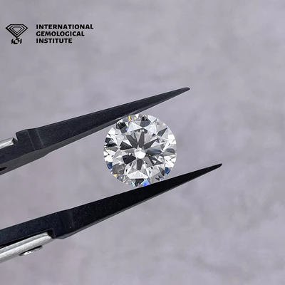 0.5ct 1ct 1.5ct 2ct 3ct Blanco Moissanita suelta Diamante HPHT CVD Diamante cultivado en laboratorio