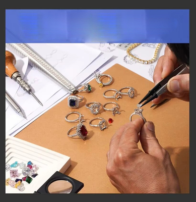 3 quilates de tamaño pequeño Esmeralda de corte Vvs de laboratorio cultivado Diamante Melee Moissanite para joyería