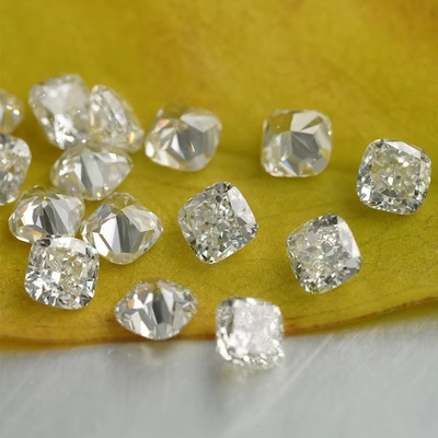 DEF VS Color Blanco Diamante cultivado en laboratorio Moissanite Marqués suelto Moissanite Cushion Cut 3*3-5*5m