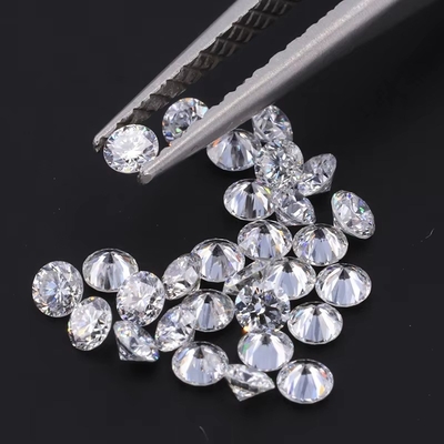 0.8-3.3mm Redondo Brillante Corte Hombre Hecho Diamante Moissanite DEF VVS VS Diamante de laboratorio
