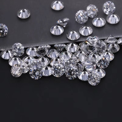 0.8-3.3mm Redondo Brillante Corte Hombre Hecho Diamante Moissanite DEF VVS VS Diamante de laboratorio