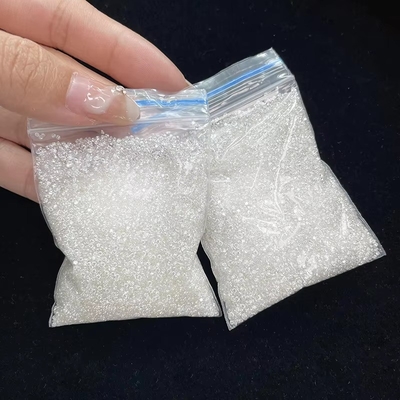 GRA sintético VVS Melee Moissanita redonda brillante cortada suelta piedras preciosas Moissanita diamante