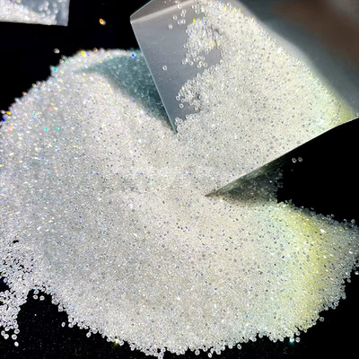 Moissanite de pelea redonda de tamaño pequeño 1.0 CT por paquete con efectos ópticos de juego de colores