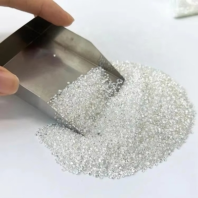 Moissanite de pelea redonda de tamaño pequeño 1.0 CT por paquete con efectos ópticos de juego de colores