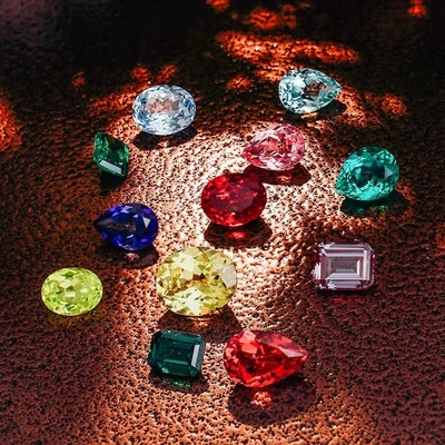Cultivado en laboratorio, color sangre de Jedi, rubí oval, corte brillante, certificado en laboratorio, rubí creado