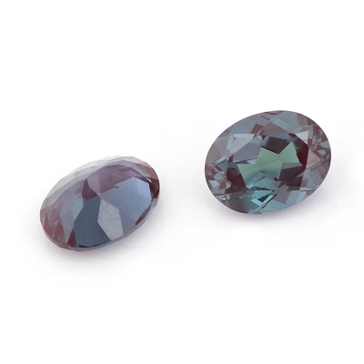 Corte ovalado brillante 6 * 8mm certificado de laboratorio cultivado de color suelto Moissanite para joyería de mujer