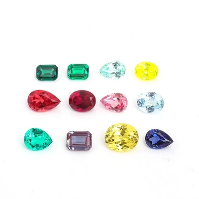 Corte ovalado brillante 6 * 8mm certificado de laboratorio cultivado de color suelto Moissanite para joyería de mujer