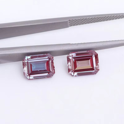 Corte ovalado brillante 6 * 8mm certificado de laboratorio cultivado de color suelto Moissanite para joyería de mujer