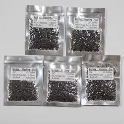 Rosa cortada cúbica zirconia moissanita redonda brillante cortada piedras preciosas tratamientos térmicos aplicados