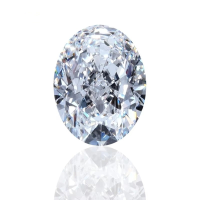 Diamante de moissanita de corte oval y brillante 3*5mm-10*14mm Tamaño pequeño para la fabricación de joyas