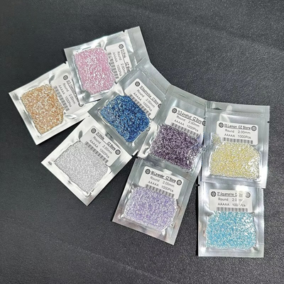 Anillos de compromiso ovalados Moissanita Zirconia Colores de piedras preciosas sueltas Redonda Circonia cúbica sintética
