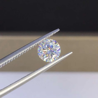 Moissanite Rodillo Redondo Corte Brillante Laboratorio Creado VVS Suelto Moissanite Diamante Para Anillos de Boda Moissanite Anillos Marquesa