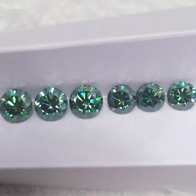 Moissanite Rodillo Redondo Corte Brillante Laboratorio Creado VVS Suelto Moissanite Diamante Para Anillos de Boda Moissanite Anillos Marquesa