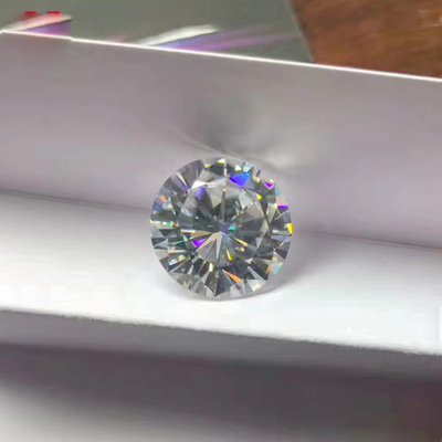 Los pendientes de los perros Moissanite Diamante Corazón Princesa Ascher Colchón redondo Brillante Corte Charles VVS Piedra preciosa suelta