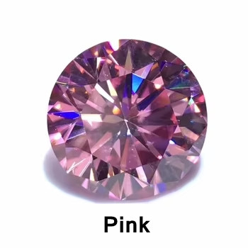 Fabricantes Piedra suelta de moissanita al por mayor Prueba de diamante GRA diamante redondo Piedra suelta de moissanita para la fabricación de joyas