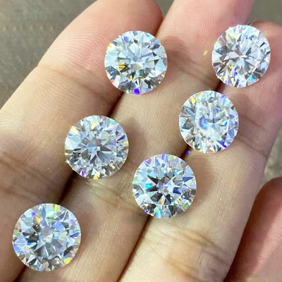 Fabricantes Piedra suelta de moissanita al por mayor Prueba de diamante GRA diamante redondo Piedra suelta de moissanita para la fabricación de joyas