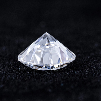 Piedra preciosa de forma ovalada 2-10ct Blanco redondo cortado suelto Moissanite para anillos de compromiso