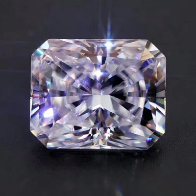 Vivido amarillo Moissanite Gem Radiante Corte GRA VVS suelto Mosanite Diamante Para Anillo de Oro