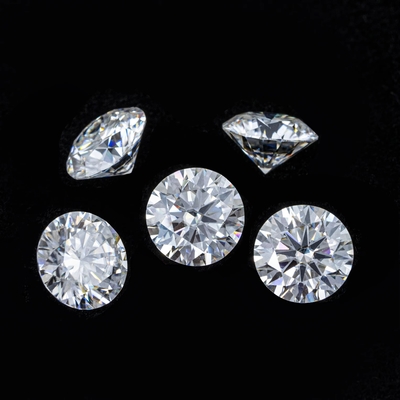 Venta al por mayor de Moissanita suelta Diamante GRA piedras D EF Color 1mm-8mm para hacer joyas