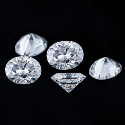 Venta al por mayor de Moissanita suelta Diamante GRA piedras D EF Color 1mm-8mm para hacer joyas