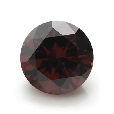 5A calidad piedras preciosas sueltas colores zircón diamantes redondo corte 1.75mm 2.25mm sintético 5ct para anillo de moissanita