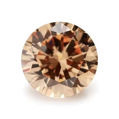 5A calidad piedras preciosas sueltas colores zircón diamantes redondo corte 1.75mm 2.25mm sintético 5ct para anillo de moissanita