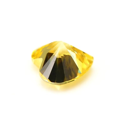 Colores CZ Moissanita Diamante Corte de corazón 3x3mm 4x4mm Circónia cúbica sintética