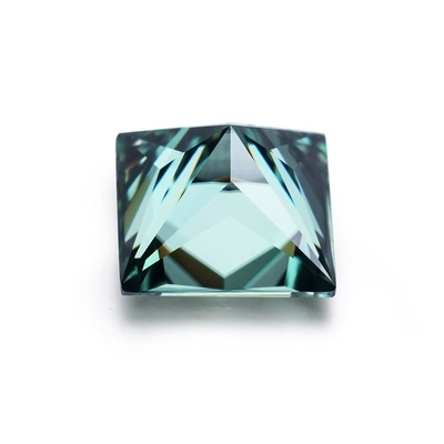 Corte de la princesa 5.5x5.5mm Moissanite de 1 quilate VVS Colores Cuadrado Diamante Brillante Suelto