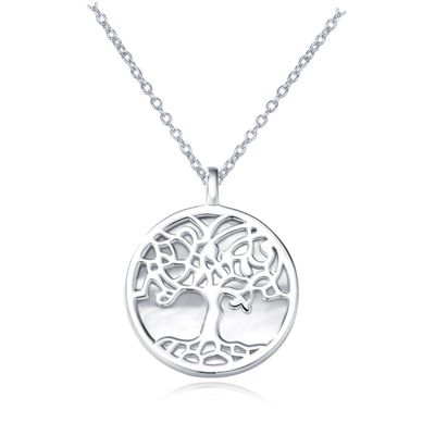 los 0.6in PVD que platean a Sterling Silver Jewelry Necklaces collar de la CZ de 10 gramos