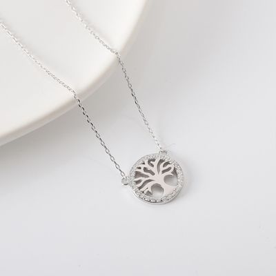 Vida del árbol Sterling Silver Jewelry Necklaces