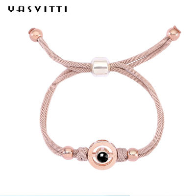 novia de la pulsera del resbalador de la bola de 0.35oz los 5.1in Sterling Silver Jewelry Bracelets Silver