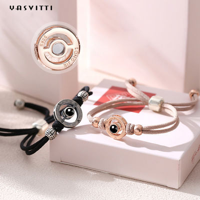 novia de la pulsera del resbalador de la bola de 0.35oz los 5.1in Sterling Silver Jewelry Bracelets Silver
