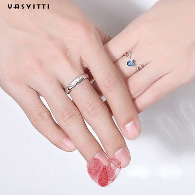 anillo clásico del Zircon de plata de la novia de 4.13m m 1.68g Sterling Silver Jewelry Rings S990
