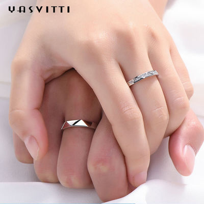 0.074oz los 0.8ft 925 Sterling Silver Rings 5A Sterling Silver Engagement Ring