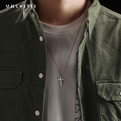los 0.5M 1,92 gramos Sterling Silver Necklace Chains 24k niquelan el collar de cadena cruzado libre